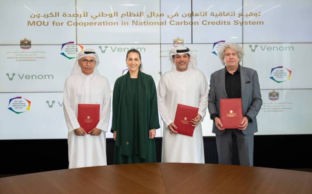 Venom Foundation Partners with the UAE Government to Launch National Carbon Credit System