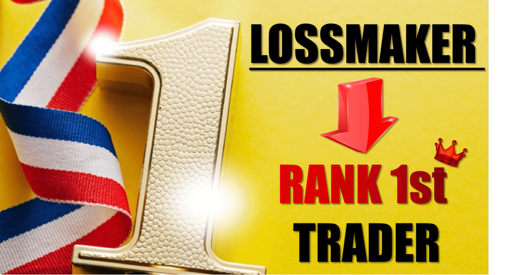 From Lossmaker to Rank 1st Crypto Trader - 577% ROI Success In Bear Market
