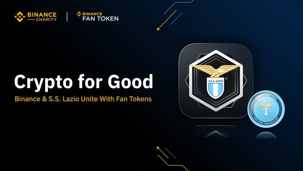 Binance Charity and S.S. Lazio collaborate to empower fans and promote change through a fan token donation program