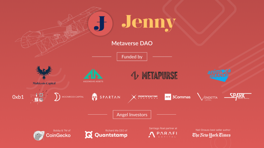 Jenny Metaverse DAO Pools $7M to Support Unicly Launch