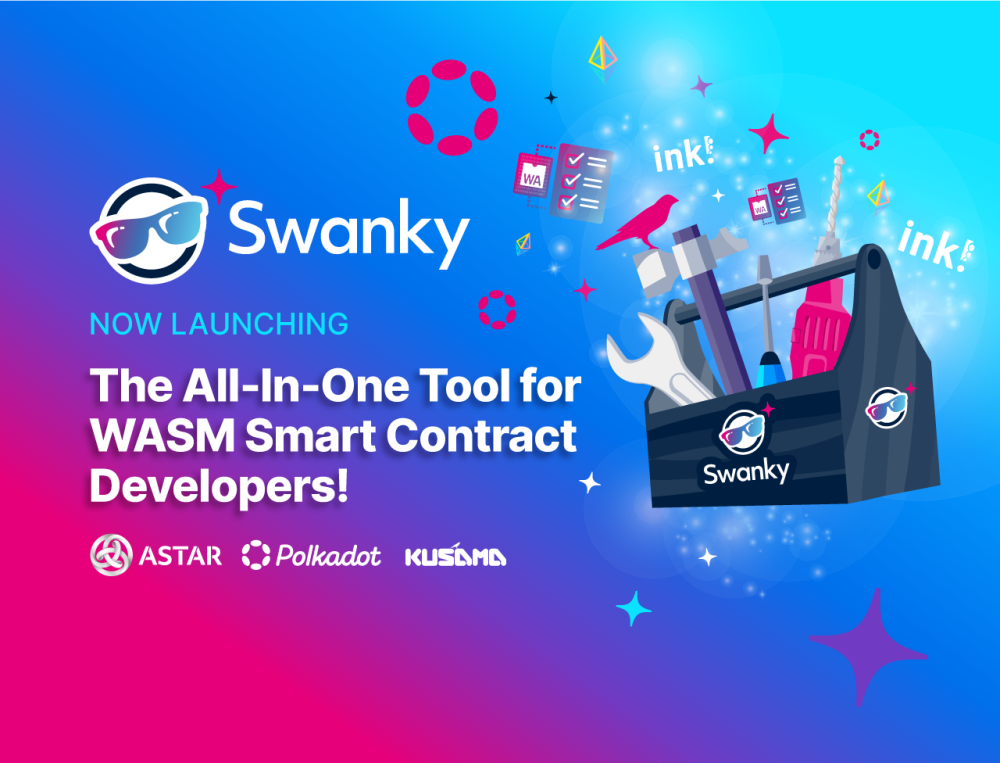 Astar Network Launches Swanky, An All-in-one Tool for WASM Smart Contract Developers