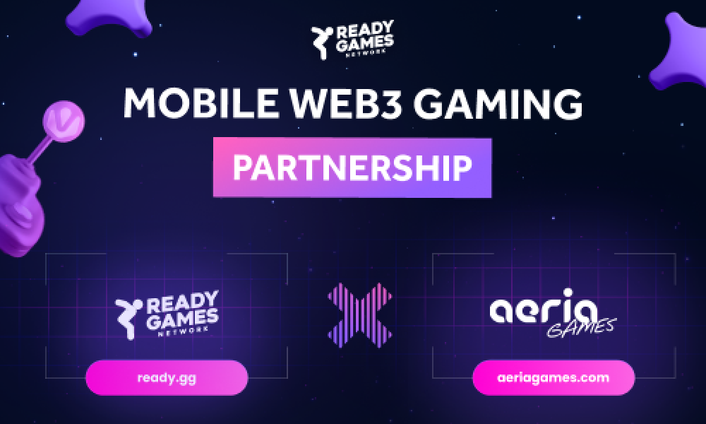 Aeria Studio Canada Partners With Ready Games to Bring Web3 Titles to Android