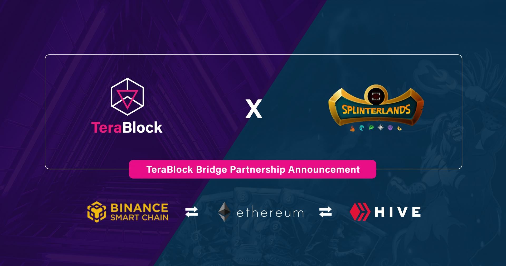 TeraBlock Announces Collaboration with SplinterLands To Take DeFi Gaming To New Heights