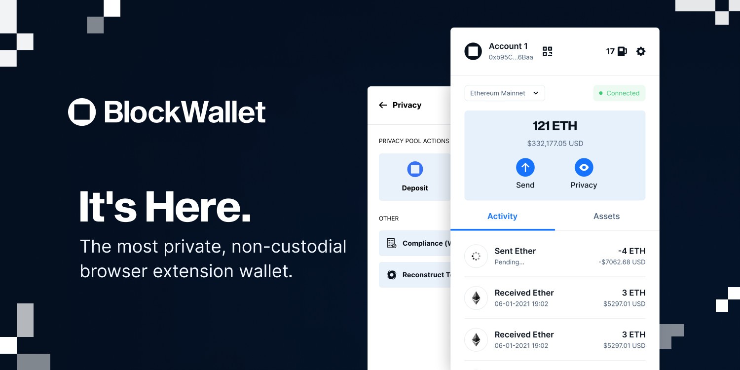 BlockWallet Launches The World's Most Privacy-Focused Web3 Browser Wallet