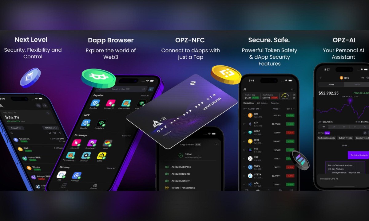 OPZ Launches AI-Powered Wallet on iOS/Android and Raises $200K+ Within Hours