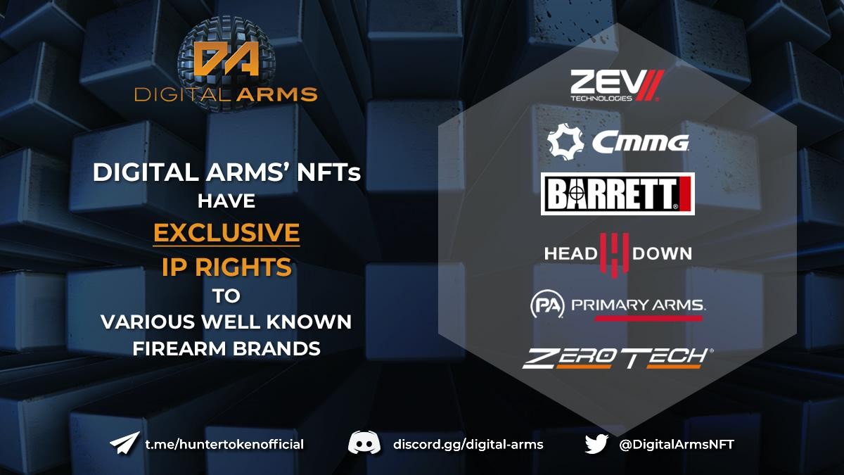 World’s First IP licensed pistol NFT Developed Through Digital Arms & ZEV Technologies and what’s in store for 2022