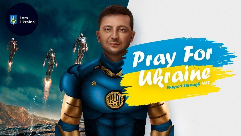 IamUkraine Studio announces Zelenskiy's NFT Collection to support Ukraine