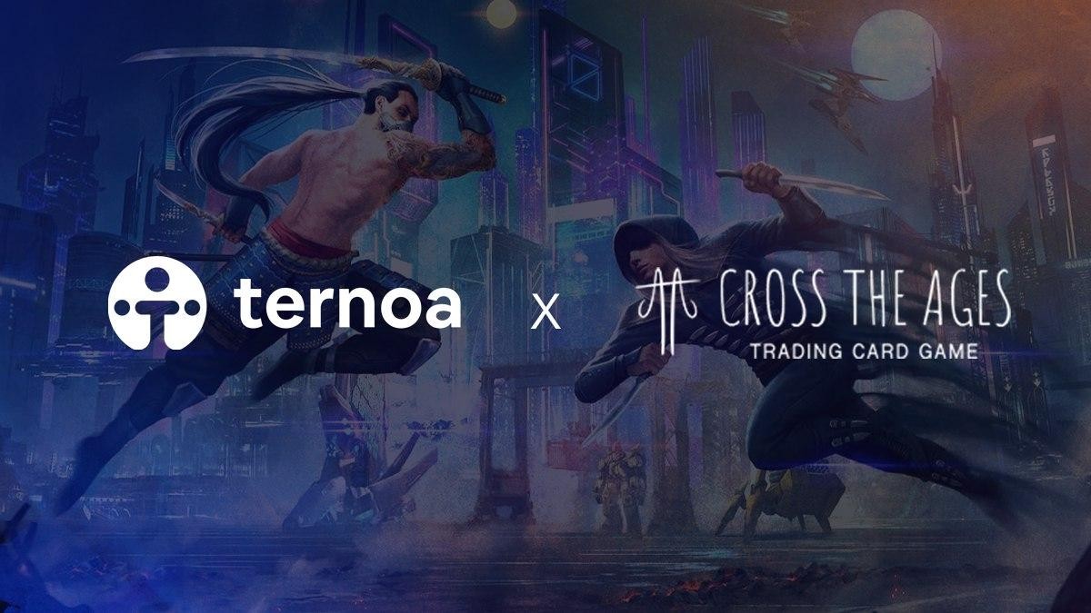 Ternoa, the first NFT-centric blockchain partners with Tier-1 Play-and-Earn Cross The Ages to develop the gaming experience of tomorrow