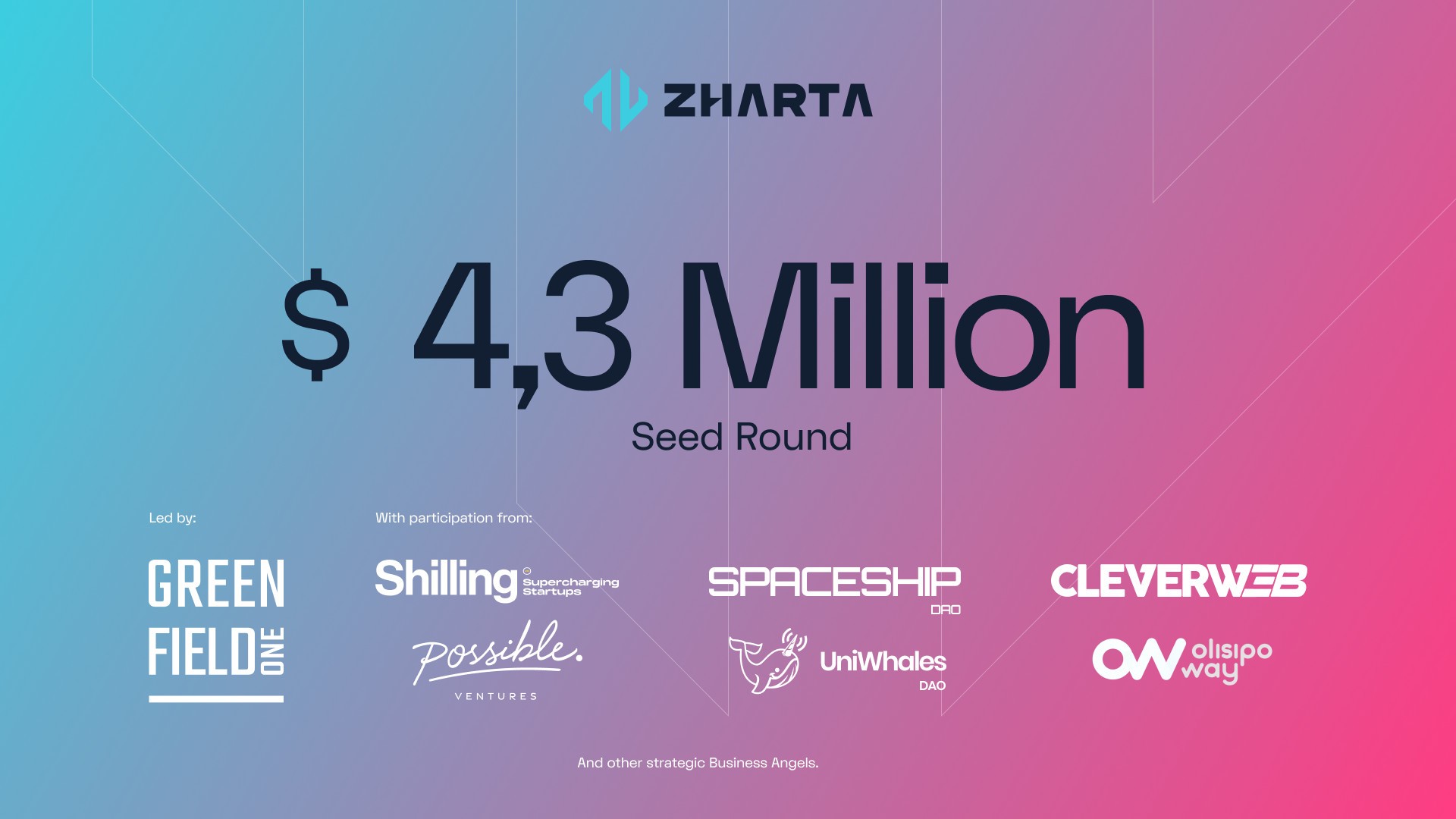 Zharta Raises $4.3 M to Speed Growth in Instant NFT Lending