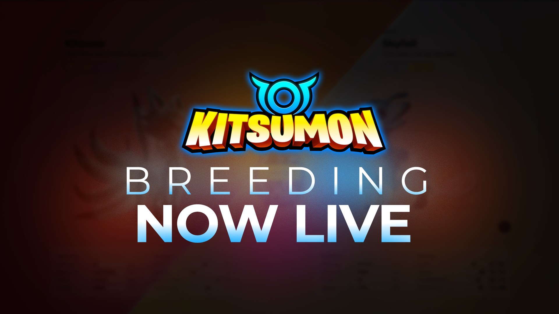 Kitsumon Launches NFT Breeding Gameplay